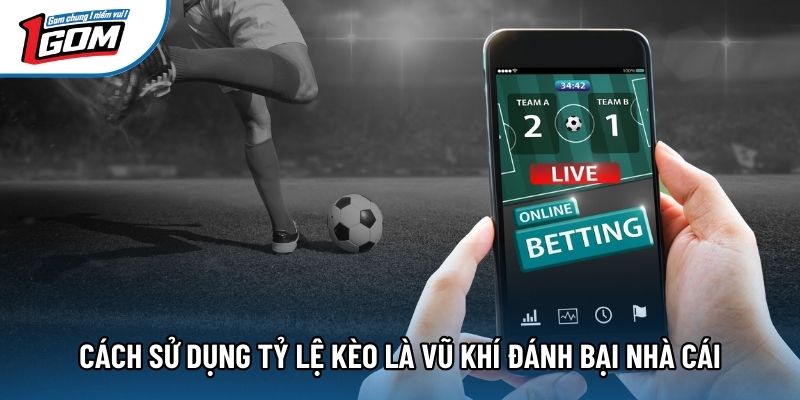 Cách sử dụng tỷ lệ kèo là vũ khí đánh bại nhà cái