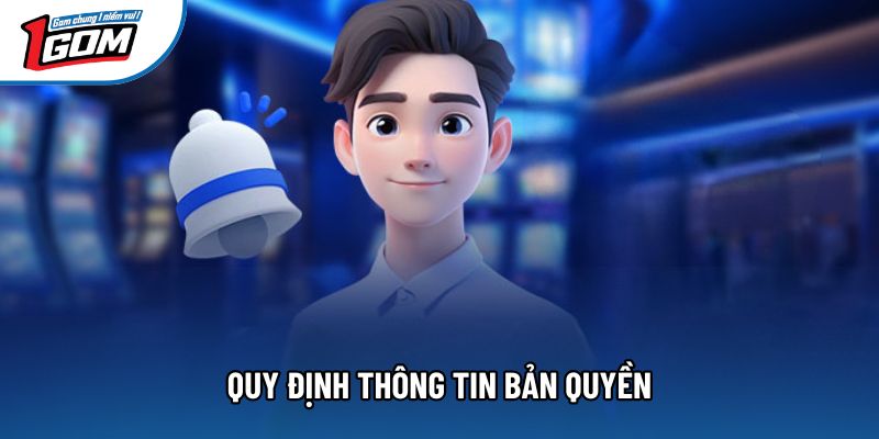 Quy định thông tin bản quyền