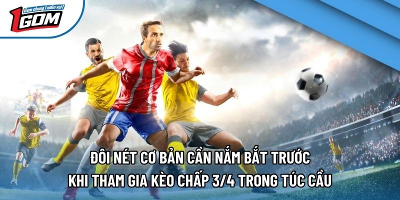 Đôi nét cơ bản cần nắm bắt trước khi tham gia kèo chấp 3/4 trong túc cầu