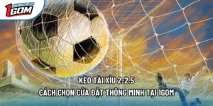 Kèo Tài Xỉu 2-2.5 - Cách Chọn Cửa Đặt Thông Minh Tại 1gom